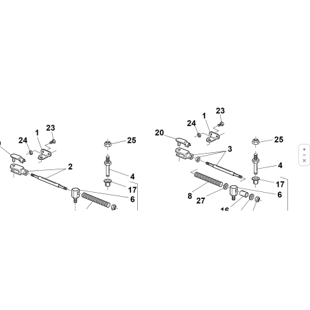 AUTOMUTTER M14 UNI 7473 6S ZNT ORIGINAL KUBOTA GIANNI FERRARI 00111000077