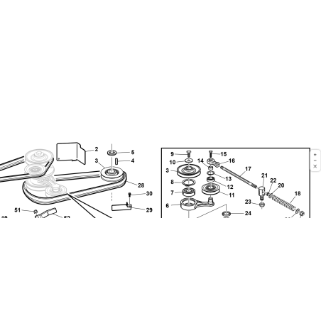 VIS TE M10x20 8.8 UNI 5739 ZNT ORIGINAL KUBOTA GIANNI FERRARI 00111000046