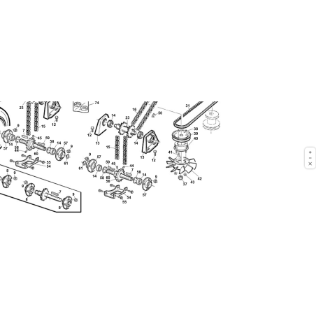 Tuerca 1/2-20 UNF DIN 985 autoblocante. Original KUBOTA GIANNI FERRARI 00111150008