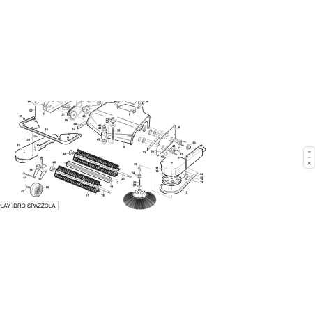 VIS TTQST UNI 5731 M8 X 16-4.6 ORIGINALE KUBOTA GIANNI FERRARI 00111340003