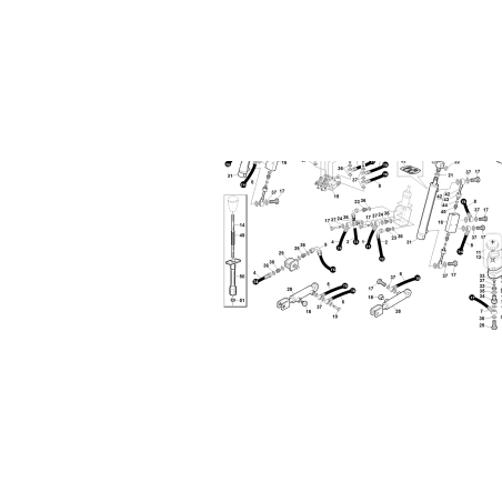 ORIGINAL KUBOTA GIANNI FERRARI 00777600113 ZNT VERTEILER SICHERHEITSHEBELFEDER