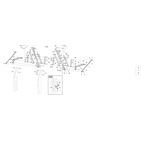 TUERCA IZQUIERDA M14 UNI5588 - 6S - ZNT ORIGINAL KUBOTA GIANNI FERRARI 00111150025