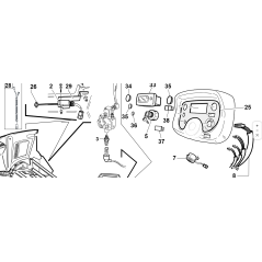 BLACK CAP D 22.2 ORIGINAL KUBOTA GIANNI FERRARI 00111970158 | Newgardenstore.eu