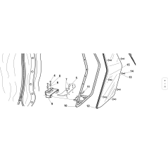 AERSTOP 20X5 301F (3008AD301F20X05) ORIGINAL KUBOTA GIANNI FERRARI 00555300005 | Newgardenstore.eu