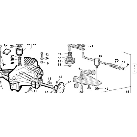 RESSORT DE REGISTRE DE TENDEUR D'ORIGINE KUBOTA GIANNI FERRARI 95566110002