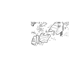 AUTOCOLLANT DE DÉMARREUR ORIGINAL KUBOTA GIANNI FERRARI 00555200013