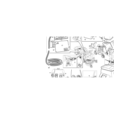 KUBOTA GIANNI FERRARI 00777800155 COUVERCLE DE CARROSSERIE ABS NOIR D'ORIGINE