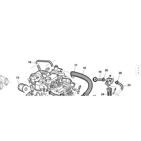 STAINLESS STEEL CLAMP 25-40 ORIGINAL KUBOTA GIANNI FERRARI 00111810033