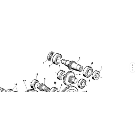 ANNEAU DE FREIN ORIGINAL KUBOTA GIANNI FERRARI 00777250003 30X47X7