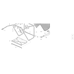 PERNO FISSAGGIO TIRANTE CESTO ZNT ORIGINALE KUBOTA GIANNI FERRARI 89001000035 | Newgardenstore.eu