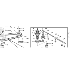 ASTA LEVA TENDICINGHIA ZNT ORIGINALE KUBOTA GIANNI FERRARI 92001000021