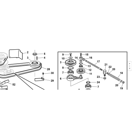 ASTA LEVA TENDICINGHIA ZNT ORIGINALE KUBOTA GIANNI FERRARI 92001000021