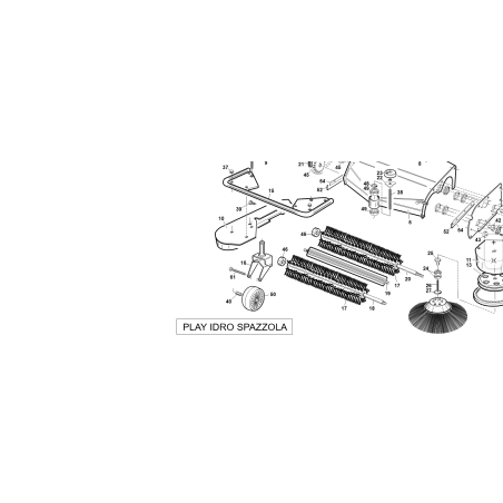 VITE TTQST UNI 5731 M8 X 90-4.6 ORIGINALE KUBOTA GIANNI FERRARI 00111340002