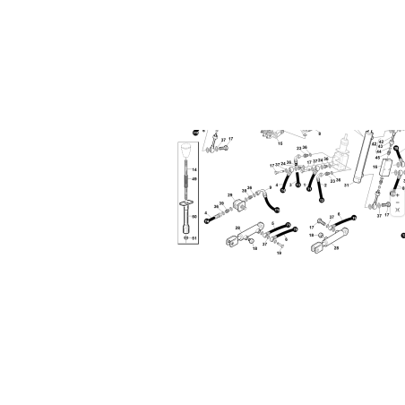 ORIGINAL KUBOTA GIANNI FERRARI DISTRIBUTOR SAFETY LEVER 95162000009