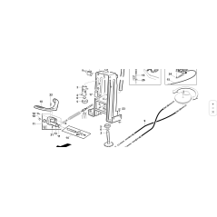 UNTERE KLEMMENBLOCKHALTERUNG KOMPLETT ZNT ORIGINAL KUBOTA GIANNI FERRARI 92001370000