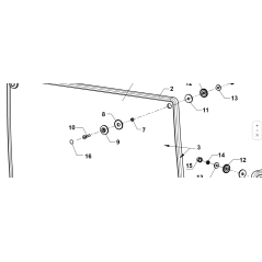 ARANDELA DE GOMA (AC9) ORIGINAL KUBOTA GIANNI FERRARI 95187100078