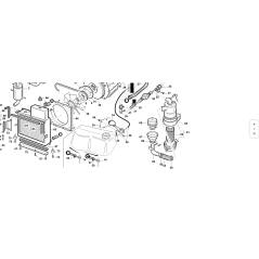 ORIGINAL KUBOTA GIANNI FERRARI 00111810040 STANDARD TYP 50-70 KLEMME | Newgardenstore.eu