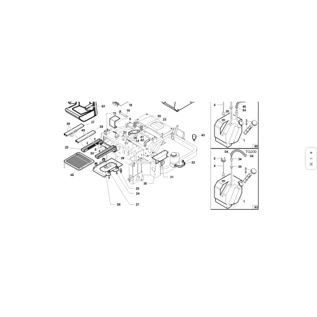VIS DE FIXATION DE SIÈGE D'ORIGINE KUBOTA GIANNI FERRARI 94010000007