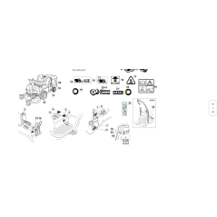 ORIGINAL MIN-MAX DECAL KUBOTA GIANNI FERRARI 00555200127 | Newgardenstore.eu