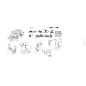 AUTOCOLLANT MIN-MAX ORIGINAL KUBOTA GIANNI FERRARI 00555200127