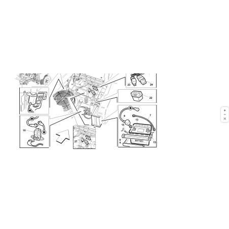 BATTERY ROD - ZINC. ORIGINAL KUBOTA GIANNI FERRARI 93900423172