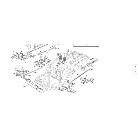 ORIGINAL KUBOTA GIANNI FERRARI RESORTE DE ASIENTO LARGO 95500470001