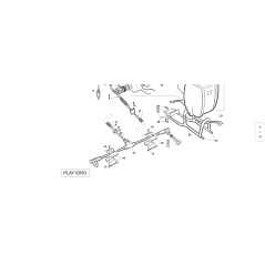 TUBO MANDATA ACQUA L-500 ORIGINALE KUBOTA GIANNI FERRARI 95115000005 | Newgardenstore.eu