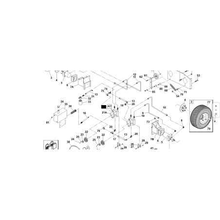 ADAPTATEUR DE FILTRE KUBOTA GIANNI FERRARI ORIGINAL 93900583442