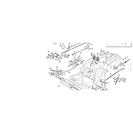PERNO RITEGNO CESTO ORIGINALE KUBOTA GIANNI FERRARI 95002000004