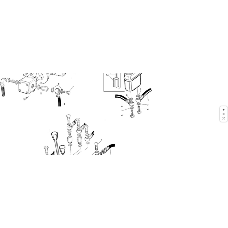 ŒIL FILETÉ GAZ 3/8X3/8 ORIGINAL KUBOTA GIANNI FERRARI 00777600081