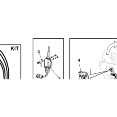 SOPORTE MICRO DEL CAPÓ DEL MOTOR CAT ORIGINAL KUBOTA GIANNI FERRARI 92006000030 | Newgardenstore.eu