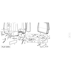 MOLLA CHIUSURA CESTO SX ORIGINALE KUBOTA GIANNI FERRARI 95060000010