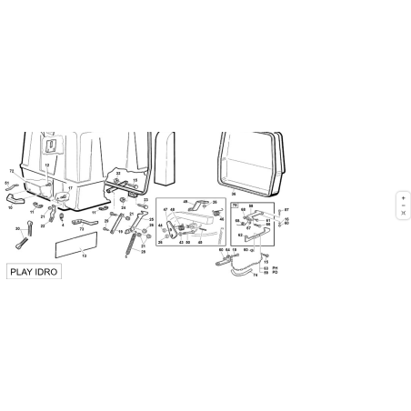 MOLLA CHIUSURA CESTO SX ORIGINALE KUBOTA GIANNI FERRARI 95060000010