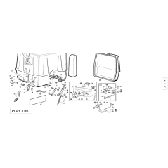 RESSORT DE FERMETURE DE PANIER DROIT ORIGINAL KUBOTA GIANNI FERRARI 95060000009