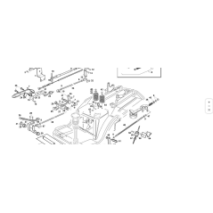 ORIGINAL KUBOTA GIANNI FERRARI RESORTE DE ASIENTO CORTO 95500000039