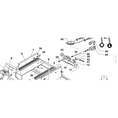 ASTA FRENO ZNT ORIGINALE KUBOTA GIANNI FERRARI 91001000027