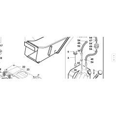 TUBO DE PESCA L-350+RAC.RECTO D6-D8 ORIGINAL KUBOTA GIANNI FERRARI 00111970130 | Newgardenstore.eu