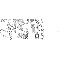 COMPLETE MUFFLER PROTECTION ATTACHMENT ORIGINAL KUBOTA GIANNI FERRARI PZ95001540000 | Newgardenstore.eu