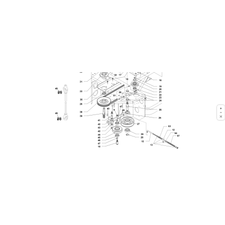 PERNO TENDICINGHIA ORIGINALE KUBOTA GIANNI FERRARI 94010000008