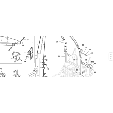 AIMANT Ø25 H8 - 14 Kg ORIGINAL KUBOTA GIANNI FERRARI 00111990161