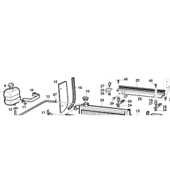 RADIATOR SIDE COVER - CATAPH. - ORIGINAL KUBOTA GIANNI FERRARI PC95049000011 | Newgardenstore.eu