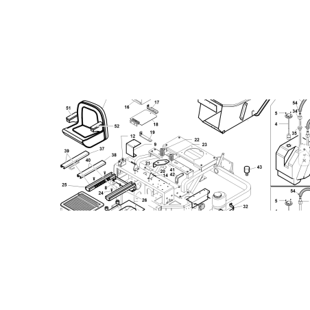 SOPORTE DE ARRANQUE Y ACELERACIÓN COMPL -ZNT- ORIGINAL KUBOTA GIANNI FERRARI 94010330000