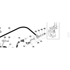 VERLÄNGERUNG BSP F/F 1/4 L-35 ORIGINAL KUBOTA GIANNI FERRARI 00777600138