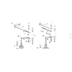 Original KUBOTA GIANNI FERRARI 94500000069 Spring Adjuster Hex | Newgardenstore.eu