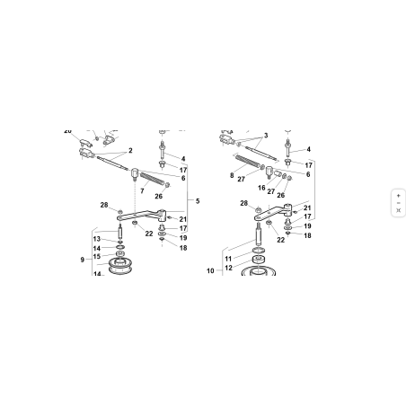 Ajustador de resorte hexagonal original KUBOTA GIANNI FERRARI 94500000069