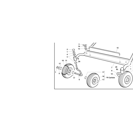 CAMERA ARIA 2.50X4 IS87 ORIGINALE KUBOTA GIANNI FERRARI 00111930011