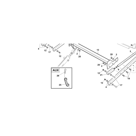 SOPORTE DE BLOQUEO DE CILINDRO ORIGINAL KUBOTA GIANNI FERRARI 92001000047 ZNT