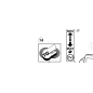 ORIGINAL KUBOTA TG TECH DECAL GF 00555200139