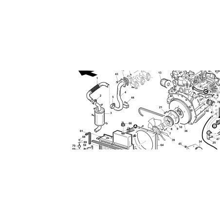 FASCETTA MARMITTA Ø35 - M6 BANDA 18mm ORIGINALE KUBOTA GIANNI FERRARI 00111810038