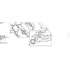 ZAPATA DE FRENO ORIGINAL KUBOTA GIANNI FERRARI 00111990111 PDP